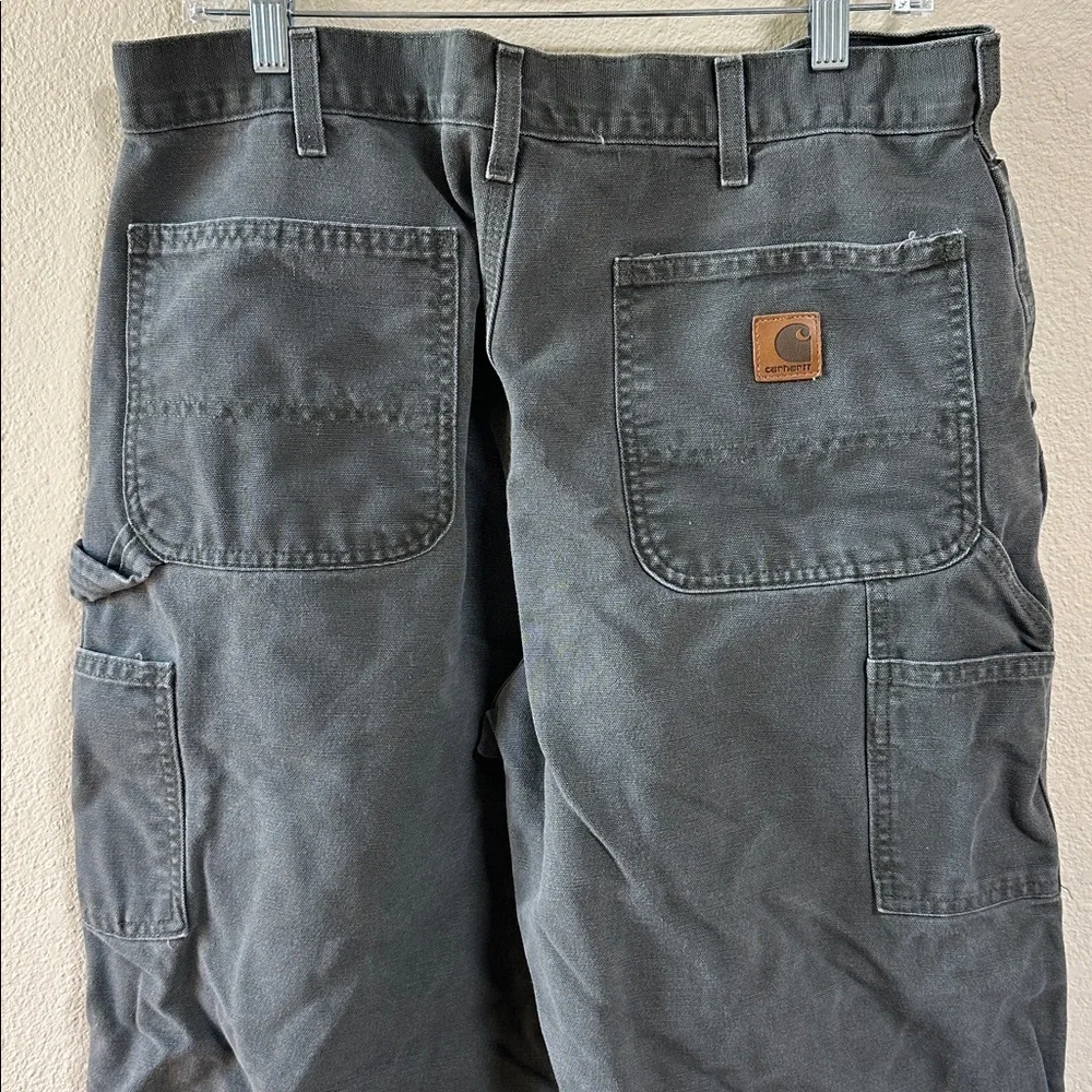 Carhartt Men's Olive Cargo Work Pants 36x34